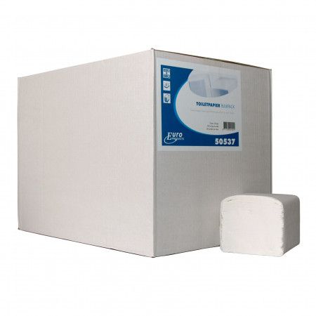 Toiletpapier BULK 36 x 250 vellen. Dit is het bulkpack toiletpapier 2-laags. Dit werkt op basis van het hygiënische vel-voor-vel principe. Op deze manier heeft u geen afval van losse kokers. Dit toiletpapier heeft een ECO keurmerk.  